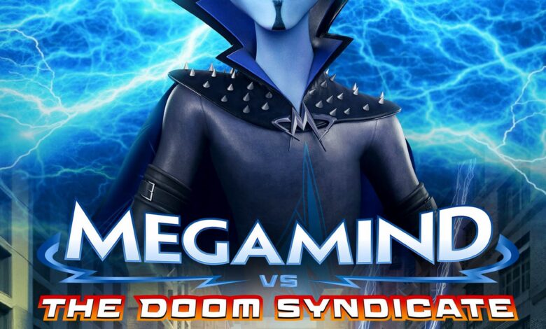 Poster for the movie "Megamind vs. the Doom Syndicate"