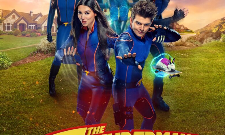 Poster for the movie "The Thundermans Return"
